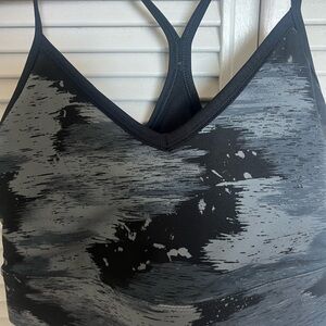 Sports bra Women's Black and Gray lg/xl